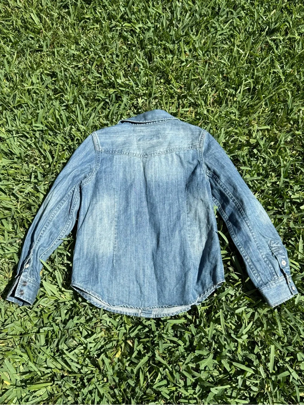 Ralph Lauren (heavy) Denim Shirt in Faded Blue